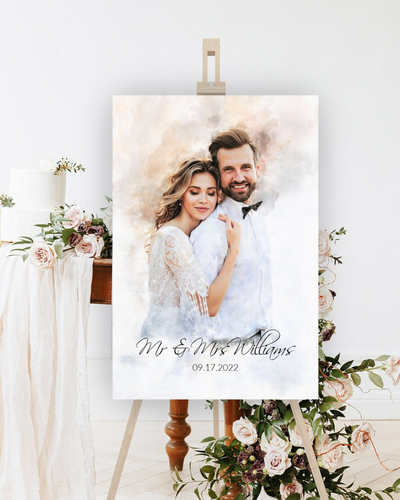 Personalized Art with Text Customized Portraits